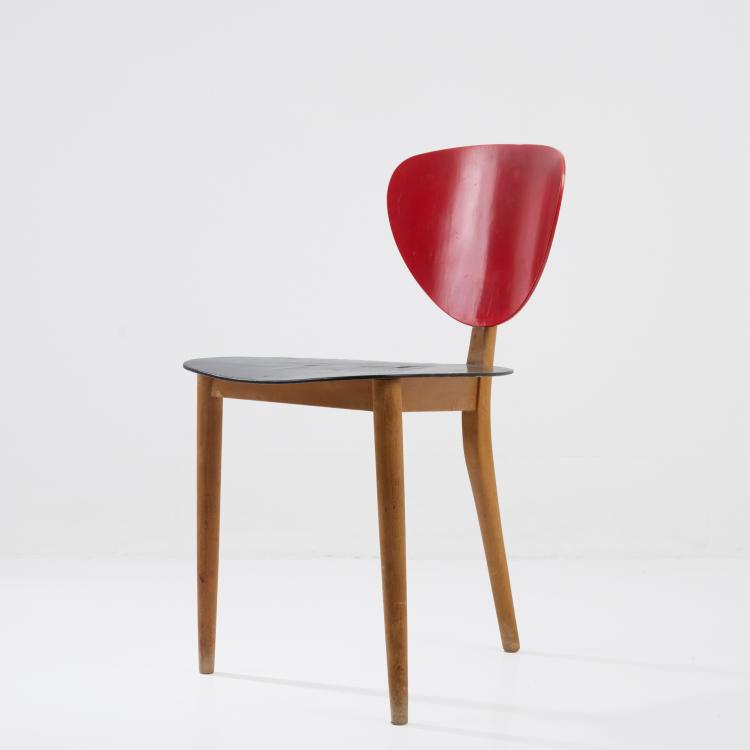 Bild 1 zu Objekt, Three-legged chair, 1949, Max Bill, Horgen Glarus, Glarus, 182C 760
