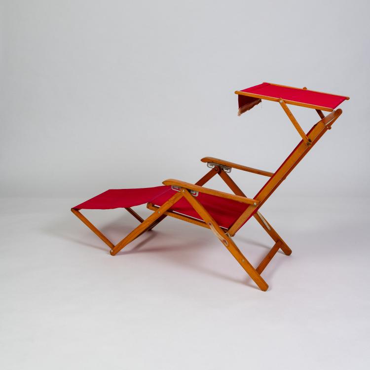 Bild 3 zu Objekt, Deck chair, 1950s (design), Fratelli Reguitti, Agnosine, 182C 840