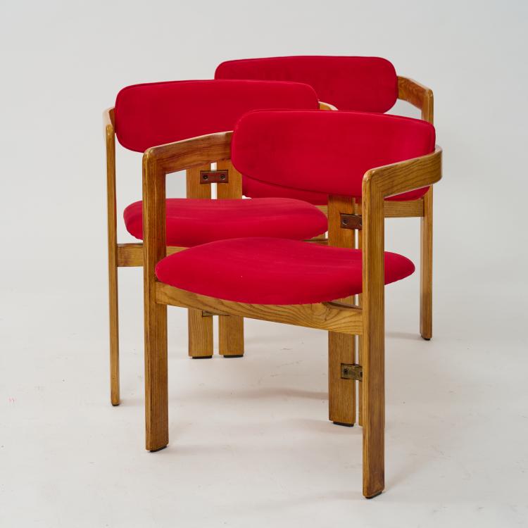 Bild 2 zu Objekt, Sechs St&uuml;hle 'Pamplona', 1965 (Entwurf), Augusto Savini, Pozzi, Mariano Comense, 183A 376