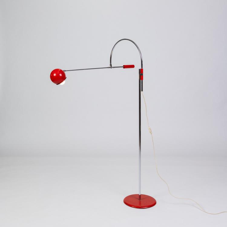 Hauptbild zu Objekt, Stehleuchte 'Orbiter', 1967 (Entwurf), Robert Sonneman, Luci Illuminazione d'Interni, Mailand / Milan, 182C 849