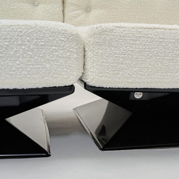 Bild 3 zu Objekt, Sofa 'Vignola' mit Leuchttisch, 1964 (Entwurf), Carlo Pellegrini, MIM, Rom / Rome, 183A 374