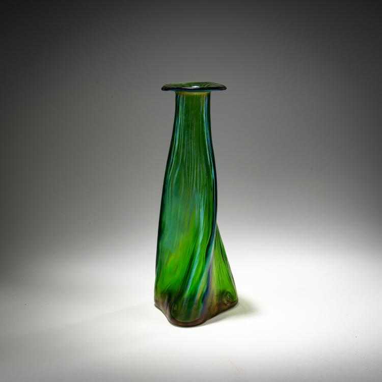 Hauptbild zu Objekt, Vase 'creta Rusticana', 1899, Christopher Dresser, L&ouml;tz Wwe., Klosterm&uuml;hle / Loetz, Klastersky Mlyn, 182A 202