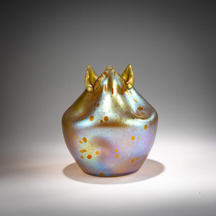 Bild 1 zu Objekt, Vase 'Astr&auml;a', 1900, L&ouml;tz Wwe., Klosterm&uuml;hle / Loetz, Klastersky Mlyn, 182A 209