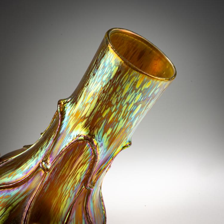 Bild 2 zu Objekt, 'Ph&auml;nomen'-Vase, 1901, L&ouml;tz Wwe., Klosterm&uuml;hle / Loetz, Klastersky Mlyn, 182A 215