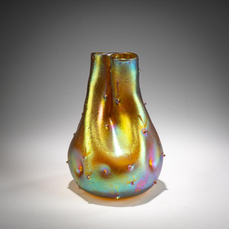 Bild 3 zu Objekt, Vase 'candia astartig', 1904, L&ouml;tz Wwe., Klosterm&uuml;hle / Loetz, Klastersky Mlyn, 182A 233
