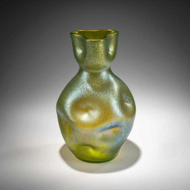Bild 1 zu Objekt, Vase 'Delphi', 1899, L&ouml;tz Wwe., Klosterm&uuml;hle / Loetz, Klastersky Mlyn, 182A 203