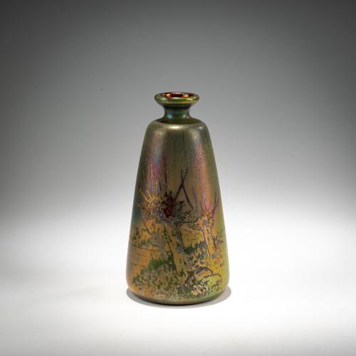 Kleine Vase 'Arbres', um 1890