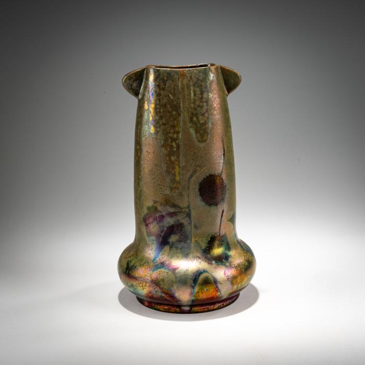 Bild 3 zu Objekt, Vase 'Marrons', um 1890, Cl&eacute;ment Massier, Massier, Cl&eacute;ment, Golfe-Juan, 182A 344