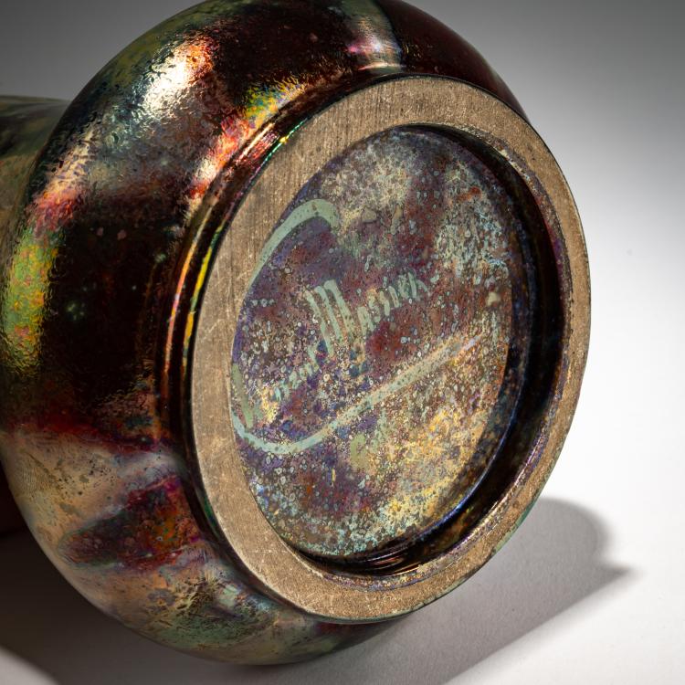 Bild 4 zu Objekt, Vase 'Marrons', um 1890, Cl&eacute;ment Massier, Massier, Cl&eacute;ment, Golfe-Juan, 182A 344