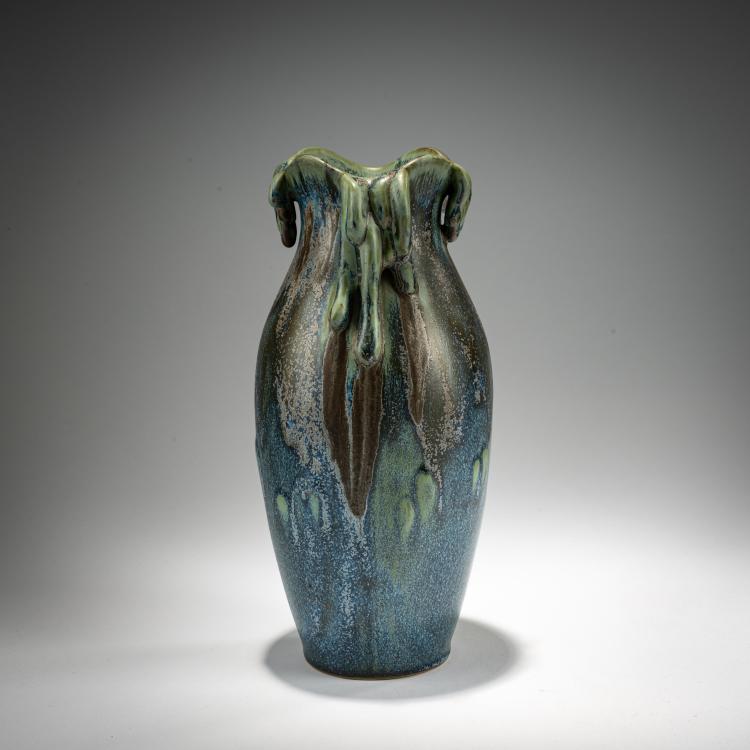 Hauptbild zu Objekt, Vase, 1920s, Denbac; Denert & Balichon, Vierzon, 182A 337