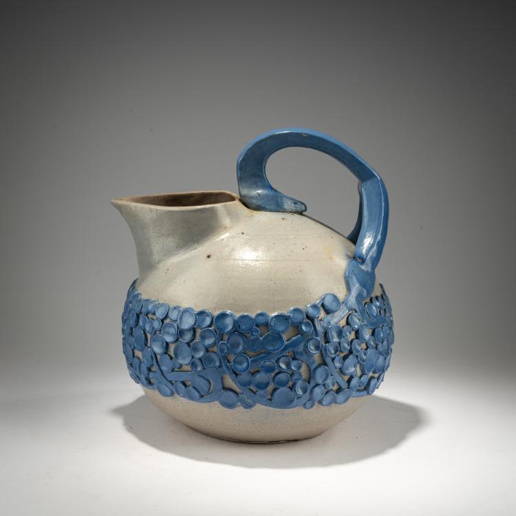 Hauptbild zu Objekt, Pitcher, 1900, Richard Riemerschmid, Merkelbach, Reinhold, Grenzhausen, 182A 357