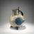 Beer jug with pewter lid and thumb rest, 1902