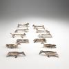 Twelve knife rests, c. 1925