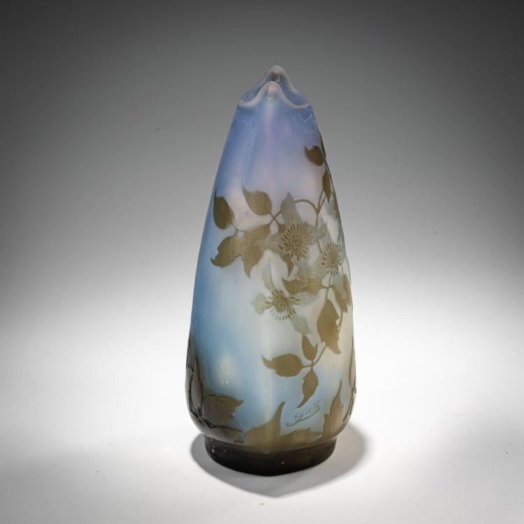 Bild 1 zu Objekt, Kleine Vase 'Cl&eacute;matites', 1908-20, Gall&eacute;, Nancy, 182A 123