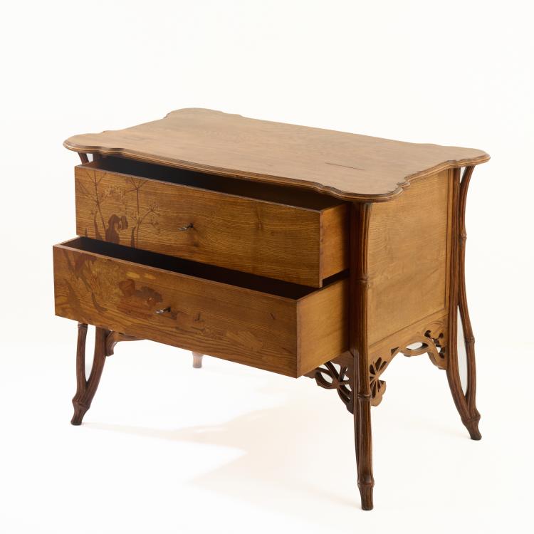Bild 5 zu Objekt, Chest of drawers 'Berce de Pr&eacute;s', around 1900, Emile Gall&eacute;, Gall&eacute;, Nancy, 