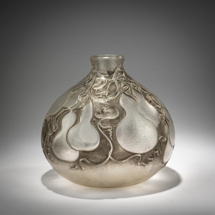 Hauptbild zu Objekt, Vase 'Courges', 1914, Ren&eacute; Lalique, Lalique, Wingen-sur-Moder, 182A 145