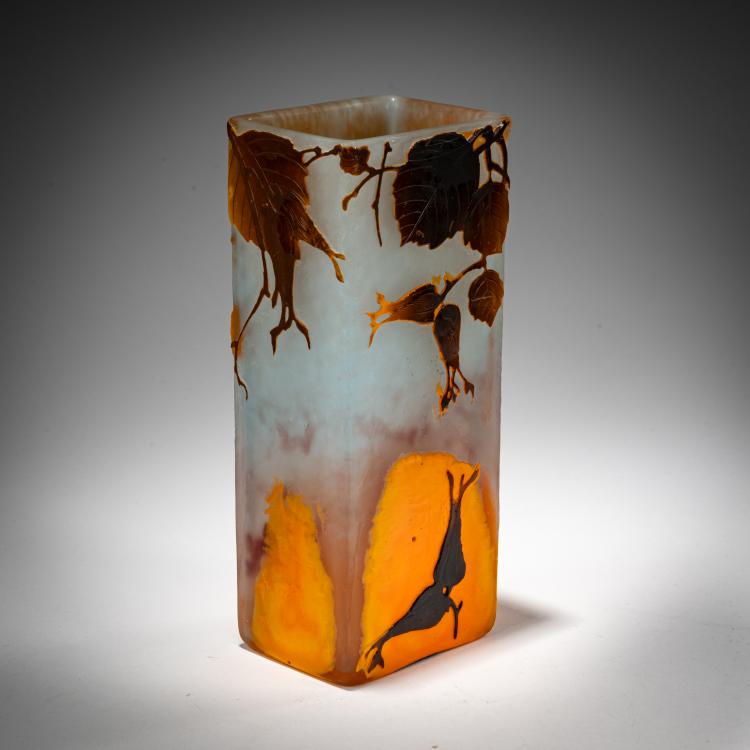 Bild 2 zu Objekt, 'Noisettes' vase, c. 1913, Daum Fr&egrave;res, Nancy, 182A 63