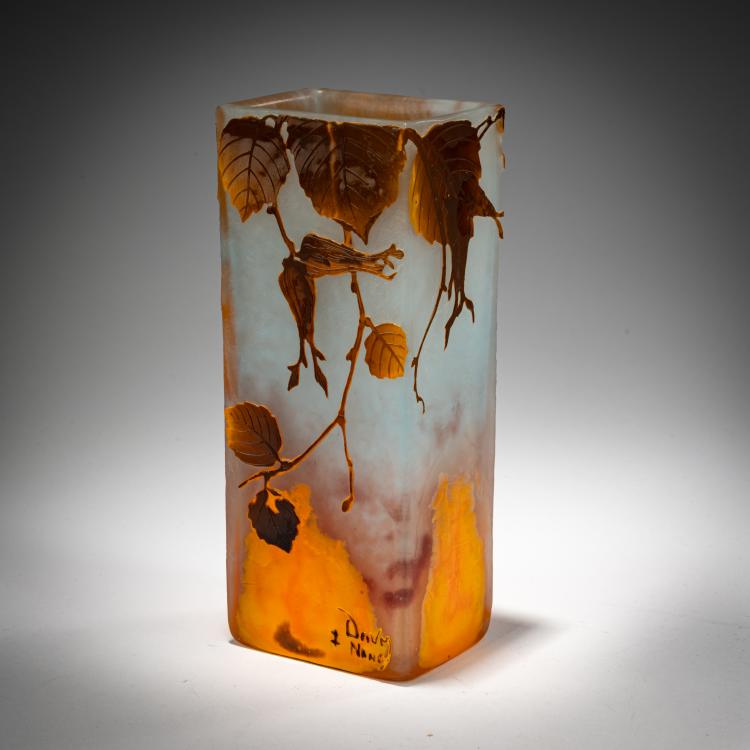 Bild 3 zu Objekt, 'Noisettes' vase, c. 1913, Daum Fr&egrave;res, Nancy, 182A 63