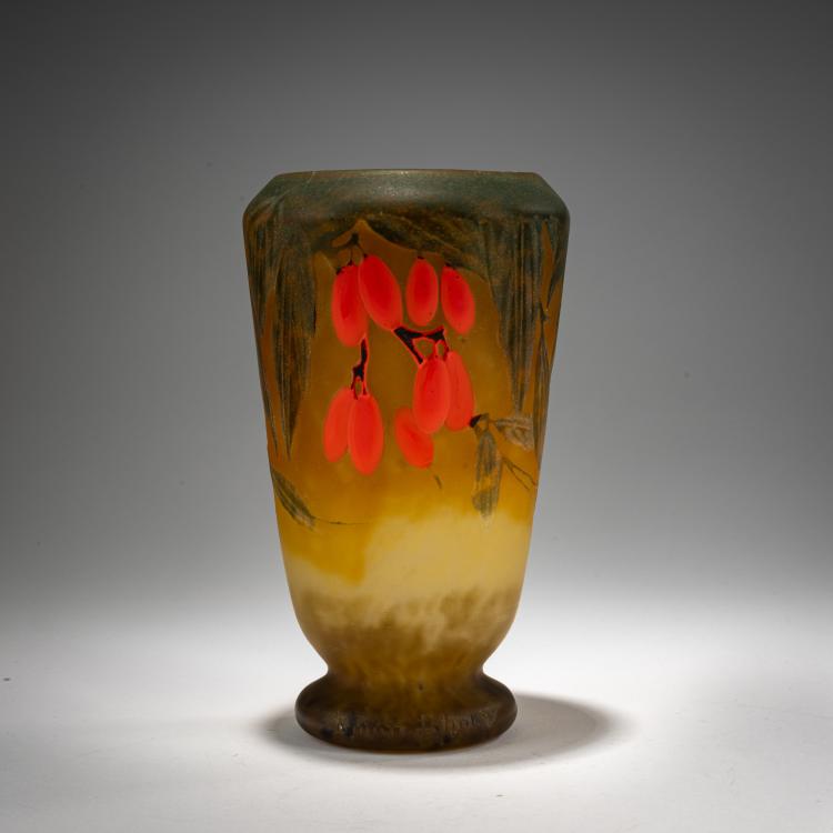 Bild 2 zu Objekt, Vase 'Epine Vinette', c. 1910, Daum Fr&egrave;res, Nancy, 182A 51