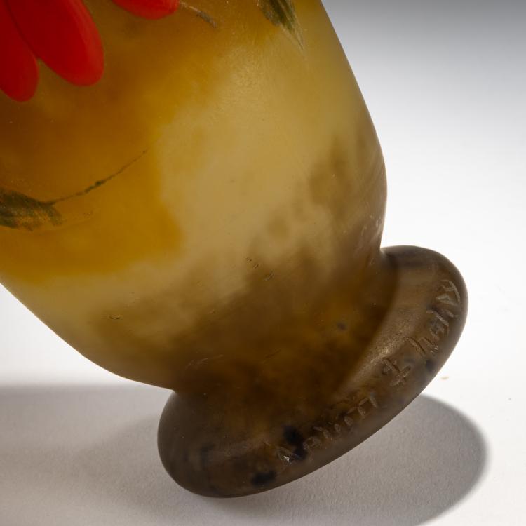 Bild 3 zu Objekt, Vase 'Epine Vinette', c. 1910, Daum Fr&egrave;res, Nancy, 182A 51