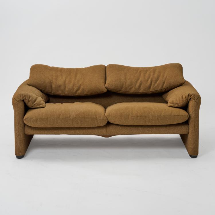 Hauptbild zu Objekt, Zweisitzersofa 'Maralunga', 1973 (Entwurf), Vico Magistretti, Cassina, Mailand / Milan, 183A 463
