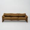 Dreisitzersofa 'Maralunga', 1973 (Entwurf)