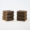 Two stools 'Wiggle Side Stool', 1972 (design)
