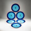 Six cake plates 'Trapani', c. 1989 (design)