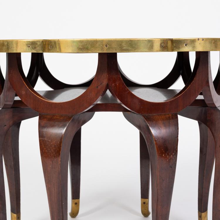 Bild 2 zu Objekt, Coffee table 'Elephant Trunk', c. 1900, Adolf Loos,Max Schmidt,Josef Berka, Schmidt, Friedrich Otto, Wien / Vienna, 182A 330