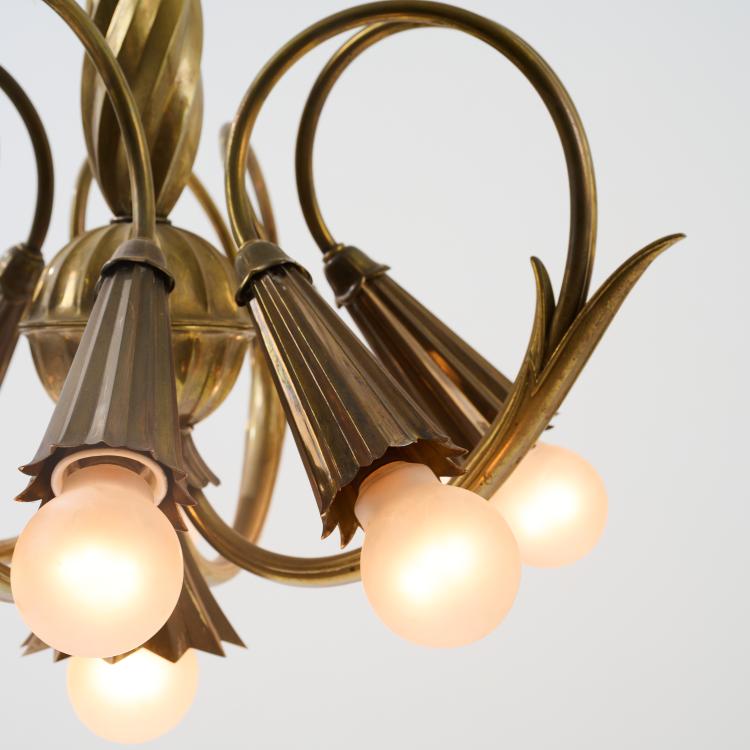 Bild 5 zu Objekt, Ceiling chandelier, 1924, Otto Prutscher, Melzer & Neuhardt, Wien / Vienna, 