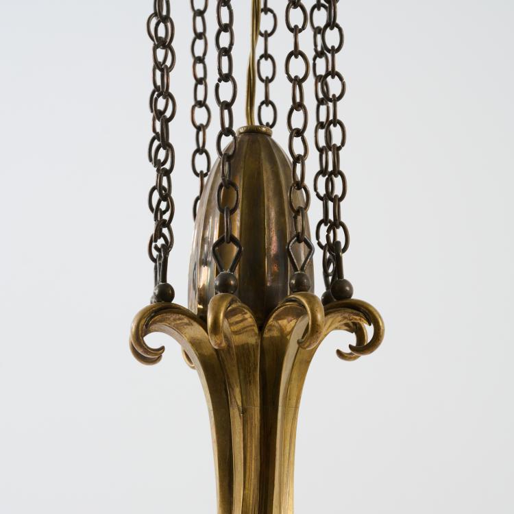 Bild 6 zu Objekt, Ceiling chandelier, 1924, Otto Prutscher, Melzer & Neuhardt, Wien / Vienna, 