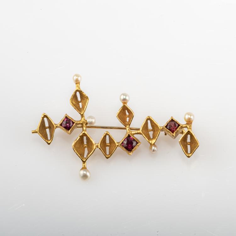 Bild 1 zu Objekt, Brooch, around 1965, Klaus Ullrich, 182D 1068