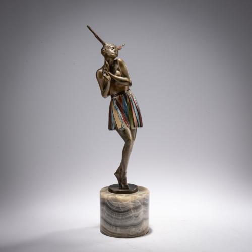 Bronze figure 'Beetle', c. 1925