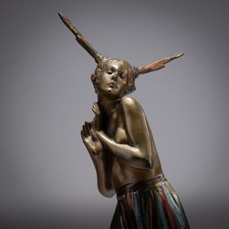 Bild 2 zu Objekt, Bronze figure 'Beetle', c. 1925, Bruno Zach, 182A 297