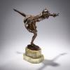 Bronze figure 'Ice Skater', c. 1925