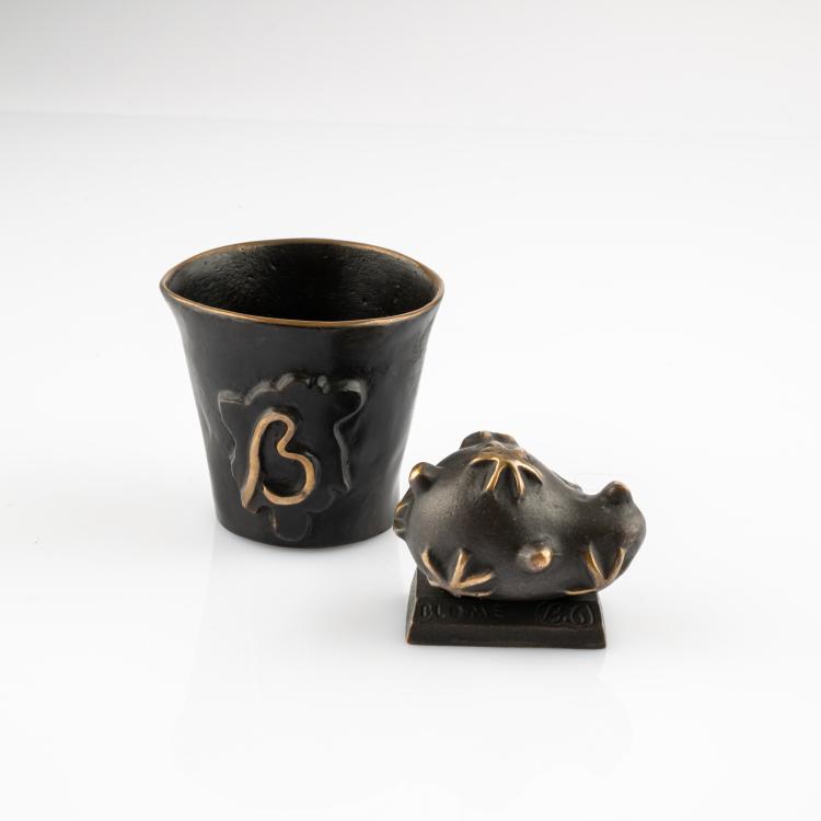 Hauptbild zu Objekt, Vierteiliges Tischset aus der Serie 'Edition Blome', 1994-2001 (Entwurf), Elizabeth Garouste,Mattia Bonetti, Garouste & Bonetti, Hubert Blome GmbH, Sundern-Stockum, 182C 963