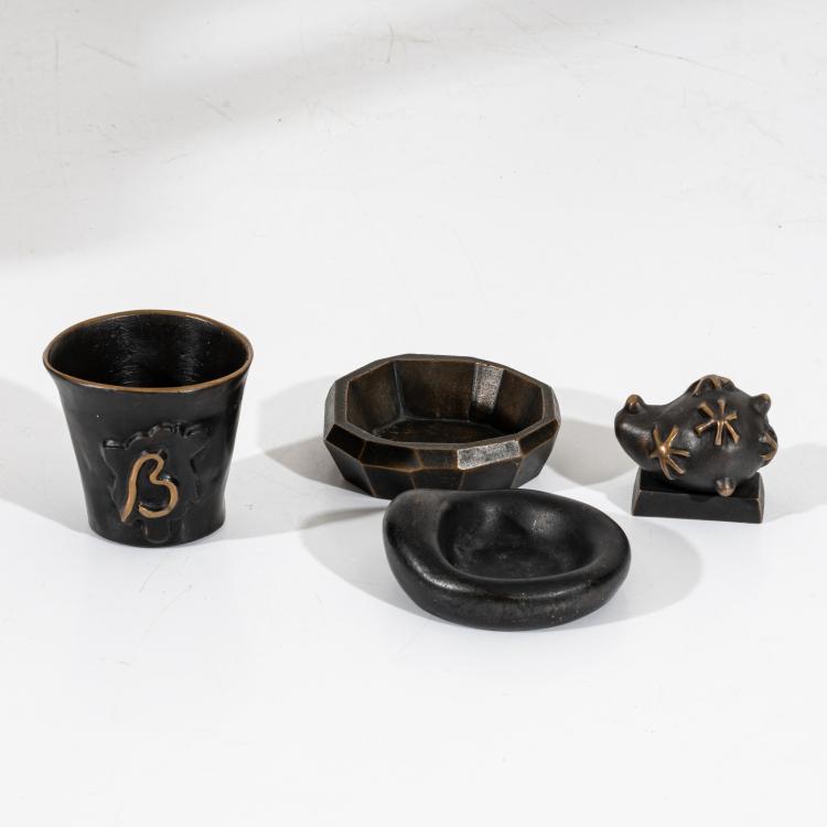 Bild 2 zu Objekt, Vierteiliges Tischset aus der Serie 'Edition Blome', 1994-2001 (Entwurf), Elizabeth Garouste,Mattia Bonetti, Garouste & Bonetti, Hubert Blome GmbH, Sundern-Stockum, 182C 963