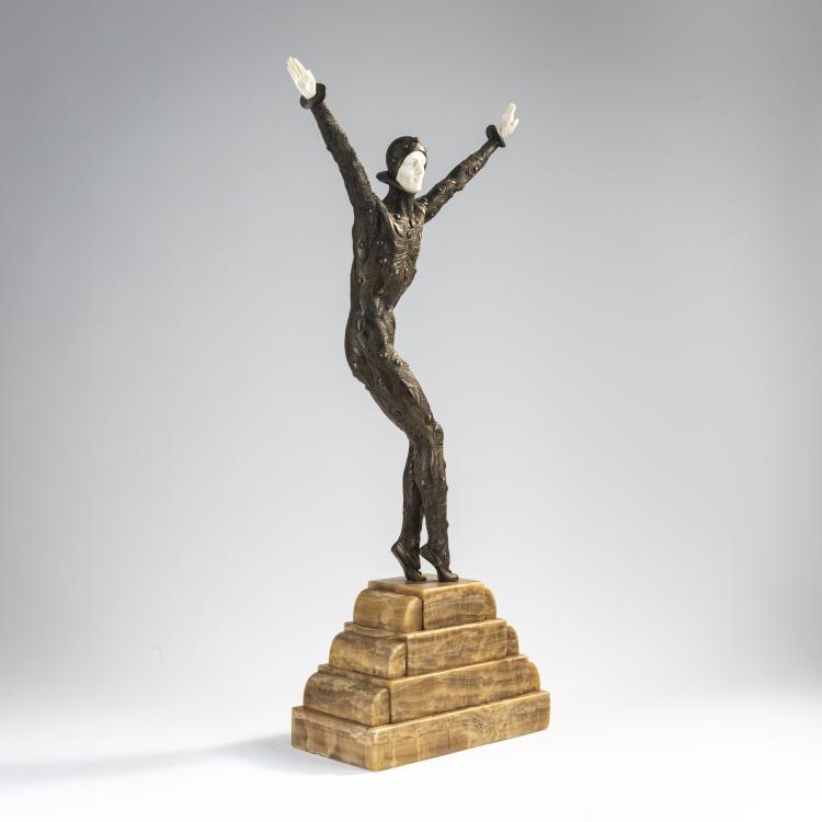 Bild 6 zu Objekt, Chryselephantine figure 'Astra' from the group 'Finale', c. 1925, Dem&egrave;tre H. Chiparus, 