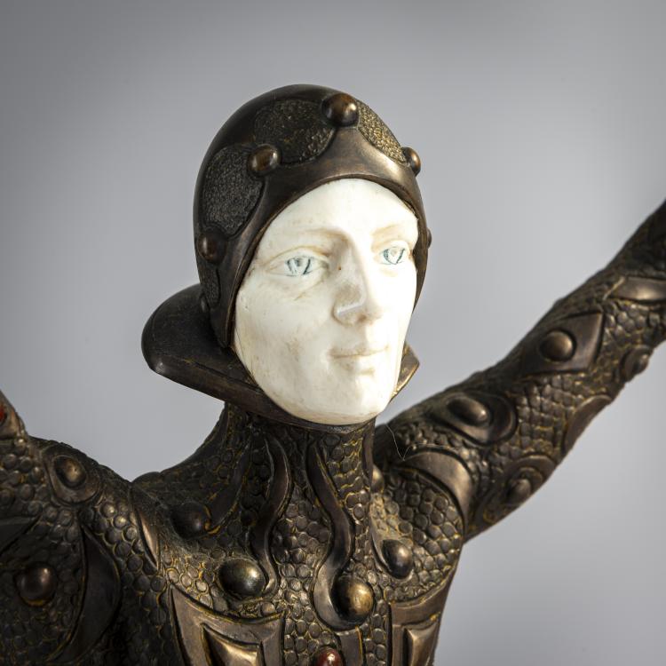 Bild 7 zu Objekt, Chryselephantine figure 'Astra' from the group 'Finale', c. 1925, Dem&egrave;tre H. Chiparus, 