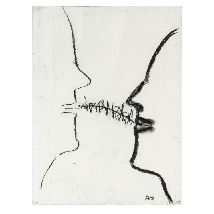 Bild 6 zu Objekt, 'Bold Speech', 1999 und 'Dialogue'/'First Kiss', circa 1999, Arie van Selm, 183C 881
