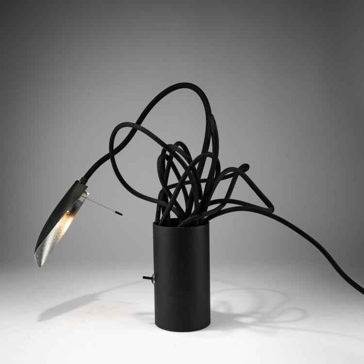 Hauptbild zu Objekt, Tischleuchte 'Kuddelmuddel', 2008 (Entwurf), Tobias Reischle, Ingo Maurer, M&uuml;nchen / Munich, 182C 782