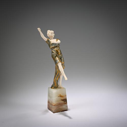 Chryselephantin-Figur 'Tänzerin', um 1920