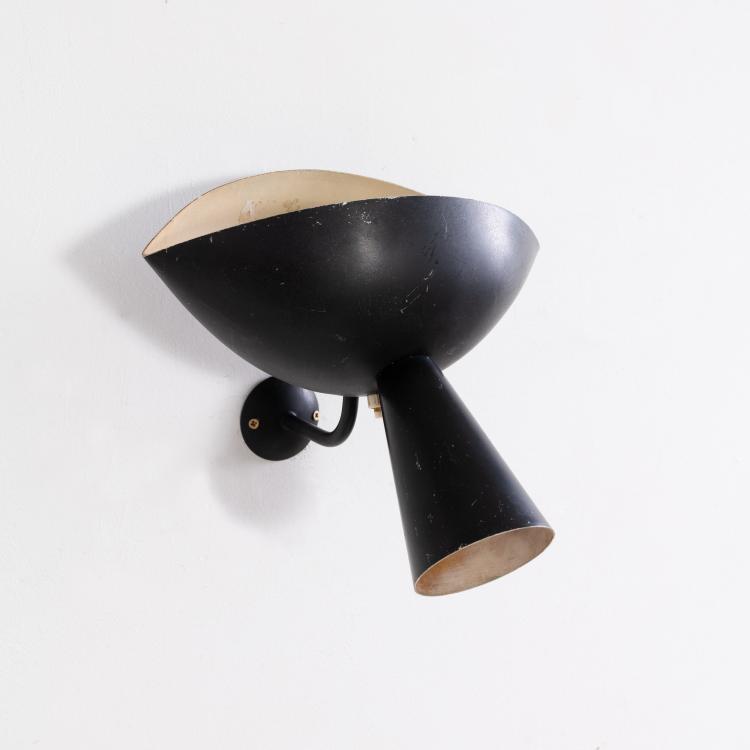 Hauptbild zu Objekt, 'Cachan' wall light, 1957 (design), Serge Mouille, Steph Simon, Paris, 182C 794