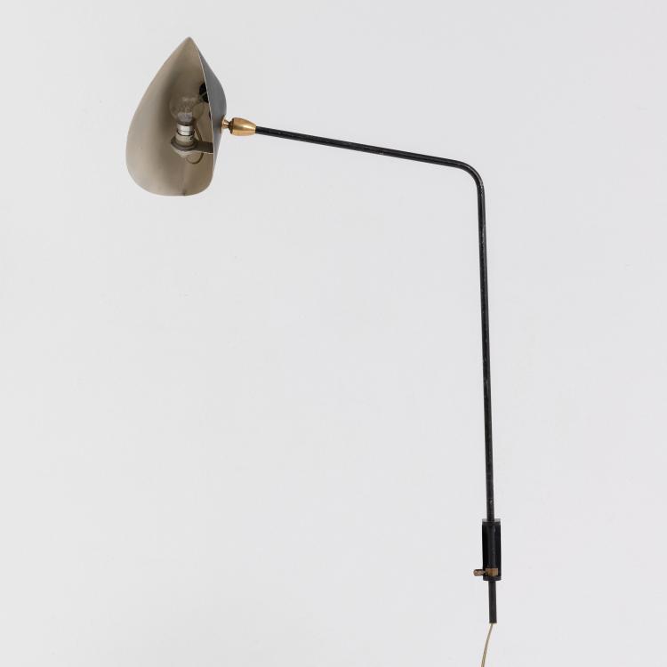 Bild 1 zu Objekt, Wall light 'Applique murale &agrave; un bras pivotant', 1953 (design), Serge Mouille, Steph Simon, Paris, 182C 792