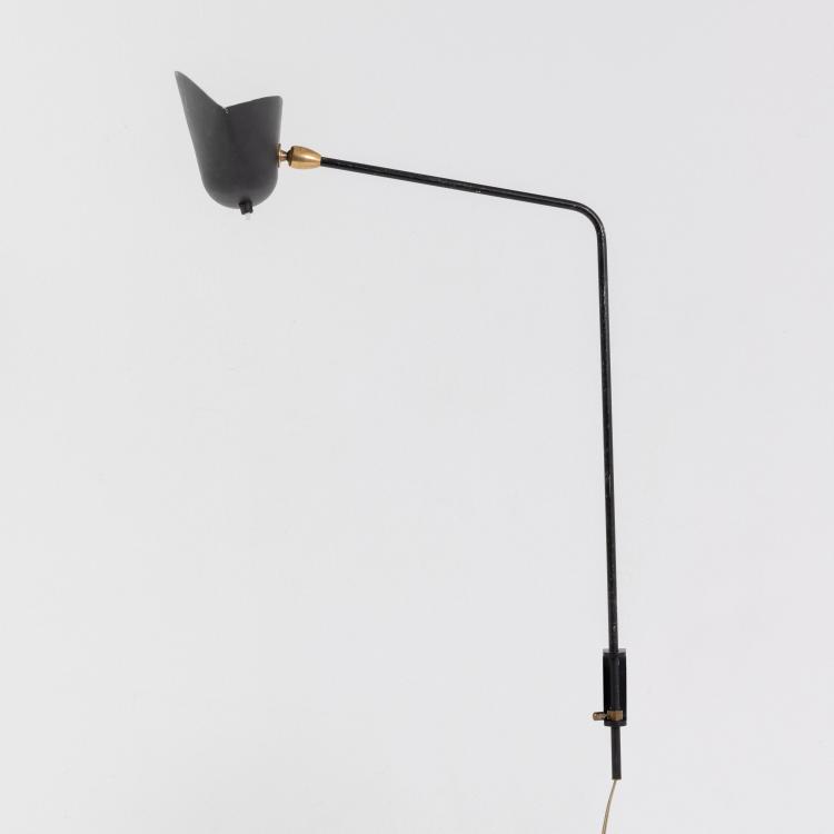 Bild 2 zu Objekt, Wall light 'Applique murale &agrave; un bras pivotant', 1953 (design), Serge Mouille, Steph Simon, Paris, 182C 792