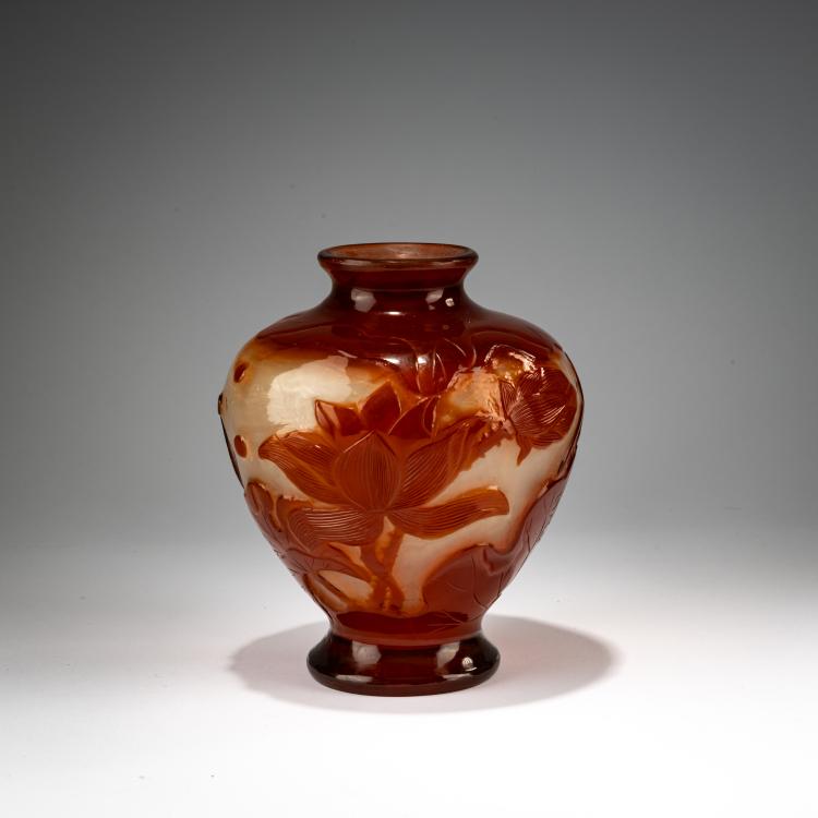Hauptbild zu Objekt, Vase 'Lotus', 1897, Emile Gall&eacute;, Gall&eacute;, Nancy, 182A 88