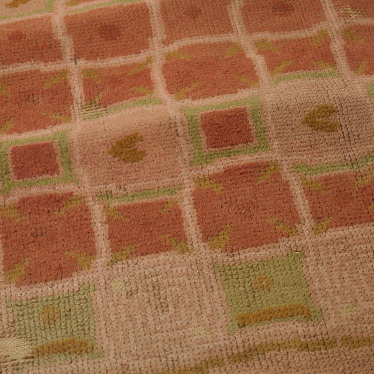 Bild 1 zu Objekt, Carpet, c. 1905, Josef Hoffmann (attributed), Backhausen & S&ouml;hne, Wien, 182A 326