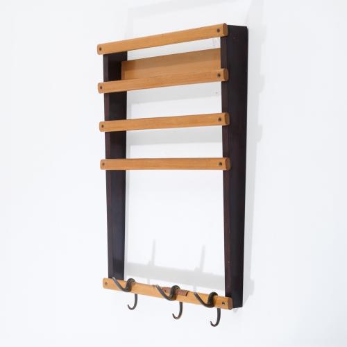 Wall-mounted coat rack 1, c. 1960 (design)