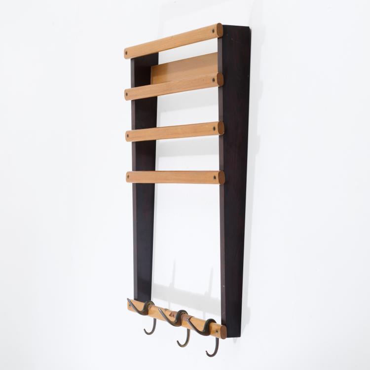 Bild 1 zu Objekt, Wall-mounted coat rack 1, c. 1960 (design), Carl Aub&ouml;ck, Aub&ouml;ck, Wien / Vienna, 182C 784