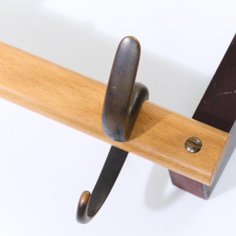 Bild 2 zu Objekt, Wall-mounted coat rack 1, c. 1960 (design), Carl Aub&ouml;ck, Aub&ouml;ck, Wien / Vienna, 182C 784